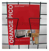 Grid Panel Wire Brochure Holder