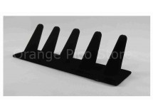 Black Velvet Long Finger 5 Ring Display