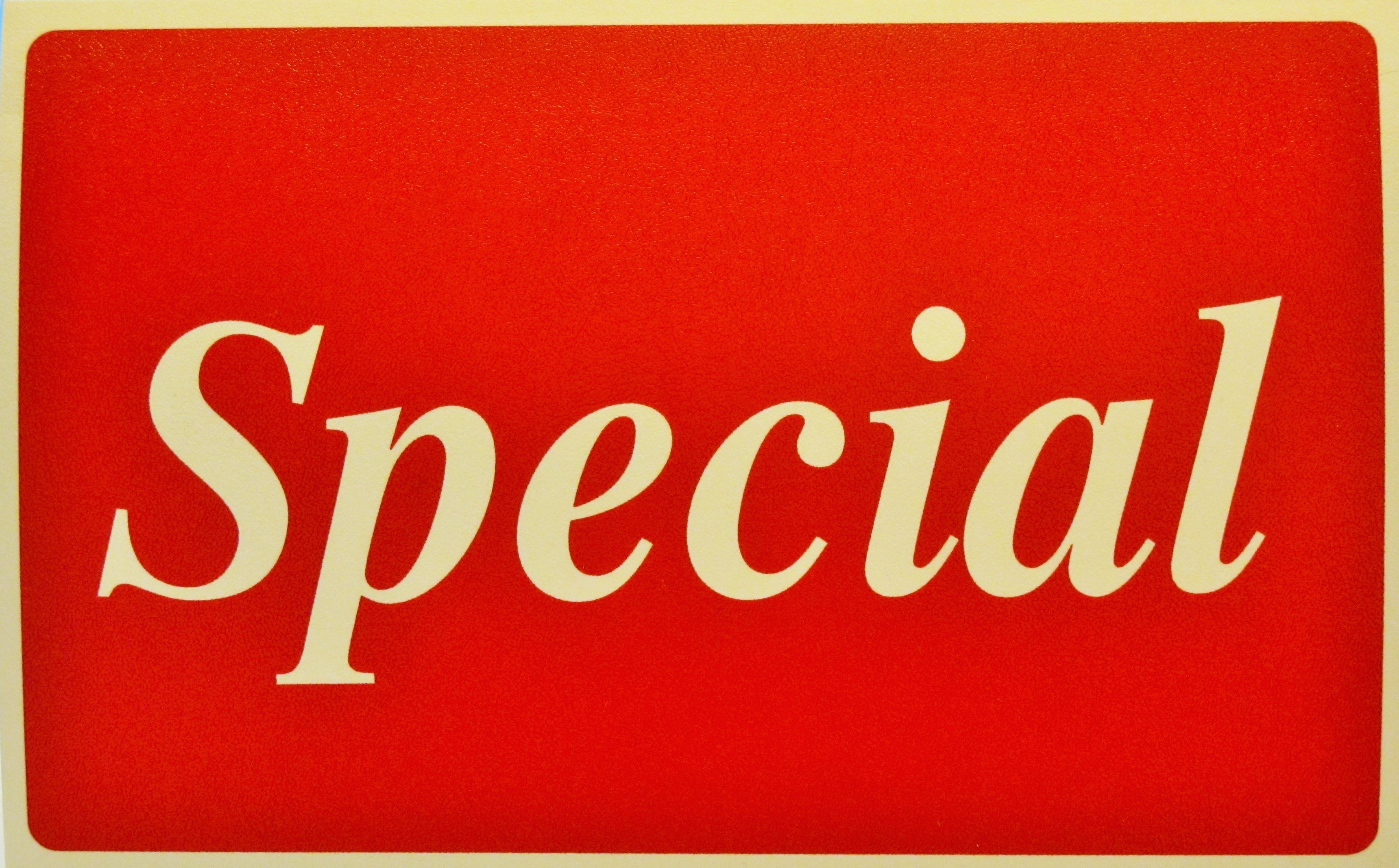 Special Sign