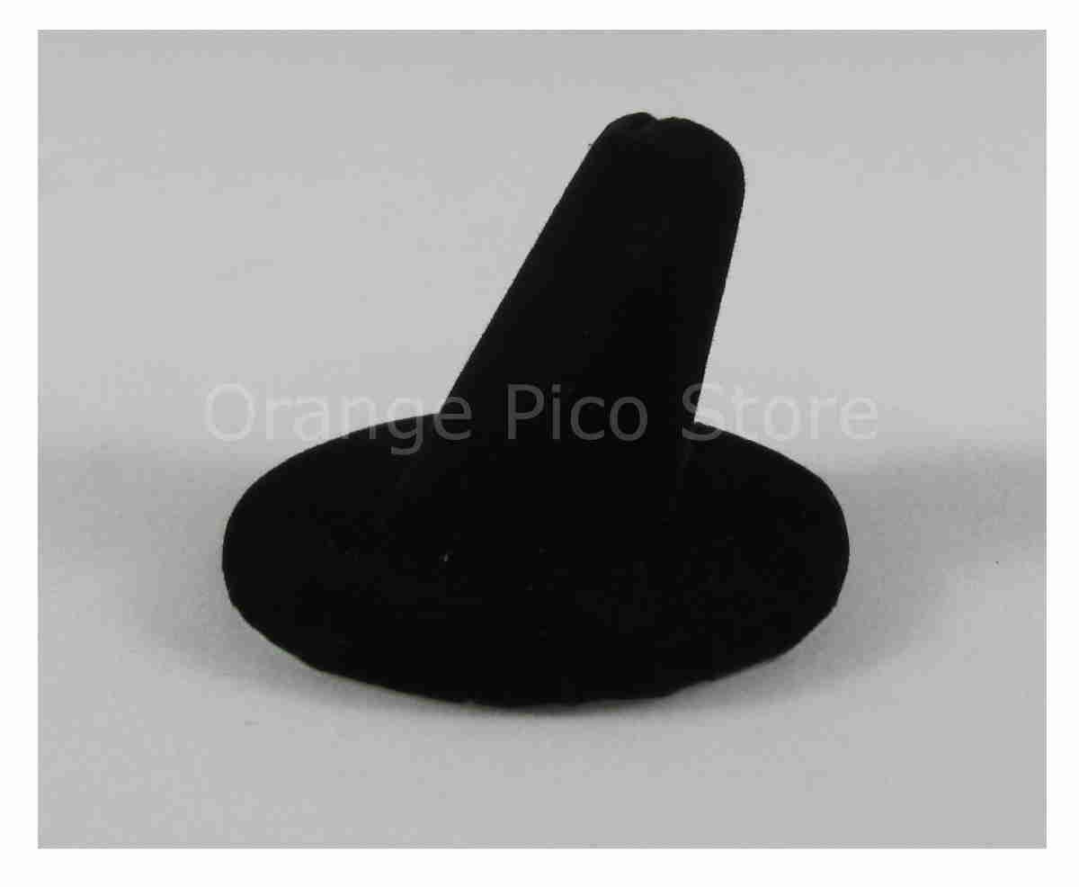 Black Velvet Finger Ring Display