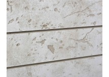 Bleached Cement Textured Slatwall