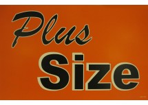 Plus Size Sign