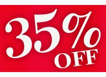 Pricing Sign: 35% OFF